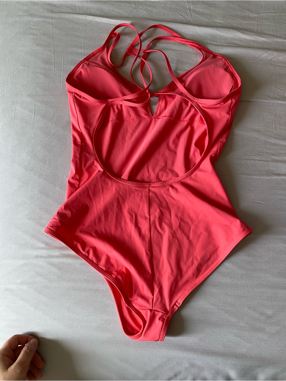 lululemon athletica Coral Pink One-Piece Swimsuit - Picture 2 of 3